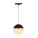 Monae LED Pendant in Black (347|TRP11707-BK)