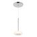 Stephord LED Pendant in Chrome/Frosted Glass (347|PD97204-CH/FR)