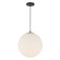 Marco LED Pendant in Black/Opal Glass (347|PD43616-BK/OP-5CCT-UNV)