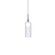 Stylo LED Pendant in Chrome (347|PD19804-CH-UNV)