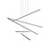 Vega Minor LED Pendant in Black (347|MP18205-BK-UNV-010)