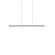 Chute LED Linear Pendant in Black (347|LP14935-BK-UNV)