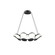 Novel LED Chandelier in Black (347|CH72225-BK-UNV-010)