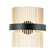 Chimes 5CCT LED Wall Sconce in Black / Satin Brass (86|E34251-BKSBR)