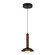 Arden LED Pendant in Matte Black/Opal Glass (452|PD616109MBOP-UNV)