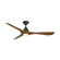 Carve 60''Ceiling Fan in Bronze/Distressed Koa (441|FR-D2504-60L-BZ/DK)