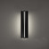 Strait LED Outdoor Wall Sconce in Black (281|WS-W82522-35-BK)
