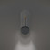 Clog LED Outdoor Wall Sconce in Bassalt Stone/Black (281|WS-W10516-35-BV/BK)
