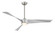 Pike 56''Ceiling Fan in Brushed Nickel With Silver Blades (15|F774L-BN/SL)