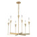 Lilium Six Light Chandelier in Black (39|101702-SKT-10-WC0821)