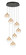 Iissa Seven Light Chandelier in Gold (40|48928-038)