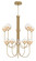 Iissa Ten Light Chandelier in Gold (40|48925-036)