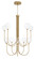 Iissa Ten Light Chandelier in Gold (40|48925-013)