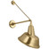 Academy Barn Light LED Barn Light in Hand-Rubbed Antique Brass (268|TOB 2813HAB/S3-HAB)