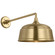 Academy Barn Light LED Barn Light in Hand-Rubbed Antique Brass (268|TOB 2812HAB/S6-HAB)