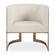 Bellina Chair in Brushed Gold (52|23885)