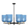 Arcadia Six Light Chandelier in Black Antique Brass (405|716-6CR-BAB-G559-8BL)