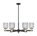 Arcadia Six Light Chandelier in Black Antique Brass (405|716-6CR-BAB-G559-5SM)