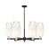 Arcadia Six Light Chandelier in Black Antique Brass (405|716-6CR-BAB-G484-7OP)