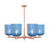 Arcadia Six Light Chandelier in Antique Copper (405|716-6CR-AC-G559-8BL)