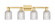 Arcadia Four Light Bath Vanity in Satin Gold (405|716-4W-SG-G559-5CL)