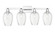 Arcadia Four Light Bath Vanity in Polished Chrome (405|716-4W-PC-G457-6CL)