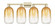 Arcadia Four Light Bath Vanity in Antique Brass (405|716-4W-AB-G482-7AM)
