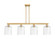 Arcadia Four Light Island Pendant in Brushed Brass (405|716-4I-BB-G559-8SDY)