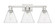 Arcadia Three Light Bath Vanity in Satin Nickel (405|716-3W-SN-GBC-84)