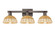 Arcadia Three Light Bath Vanity in Oil Rubbed Bronze (405|716-3W-OB-NBD2-75-NAT)
