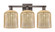 Arcadia Three Light Bath Vanity in Oil Rubbed Bronze (405|716-3W-OB-G559-8ME)