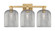 Arcadia Three Light Bath Vanity in Brushed Brass (405|716-3W-BB-G559-8SM)
