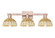 Arcadia Three Light Bath Vanity in Antique Copper (405|716-3W-AC-NBD2-75-NAT)