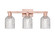 Arcadia Three Light Bath Vanity in Antique Copper (405|716-3W-AC-G559-5CL)