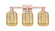 Arcadia Three Light Bath Vanity in Antique Copper (405|716-3W-AC-G460-7ME)