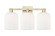 Arcadia Three Light Bath Vanity in Antique Brass (405|716-3W-AB-G559-8GWH)