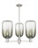 Arcadia Three Light Pendant in Satin Nickel (405|716-3CR-SN-G482-7SL)