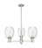 Arcadia Three Light Pendant in Satin Nickel (405|716-3CR-SN-G459-6CL)