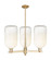 Arcadia Three Light Pendant in Champagne Bronze (405|716-3CR-CB-G482-7OP)
