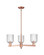 Arcadia Three Light Pendant in Antique Copper (405|716-3CR-AC-G559-5SDY)