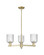 Arcadia Three Light Pendant in Antique Brass (405|716-3CR-AB-G559-5SDY)