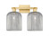 Arcadia Two Light Bath Vanity in Satin Gold (405|716-2W-SG-G559-8SM)