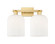 Arcadia Two Light Bath Vanity in Satin Gold (405|716-2W-SG-G559-8GWH)