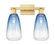 Arcadia Two Light Bath Vanity in Satin Gold (405|716-2W-SG-G480-6SB)