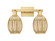 Arcadia Two Light Bath Vanity in Satin Gold (405|716-2W-SG-G459-6ME)
