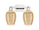 Arcadia Two Light Bath Vanity in Polished Nickel (405|716-2W-PN-G457-6ME)