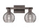 Arcadia Two Light Bath Vanity in Oil Rubbed Bronze (405|716-2W-OB-G1213-6SM)