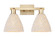 Arcadia Two Light Bath Vanity in Champagne Bronze (405|716-2W-CB-NBD-75-NAT)
