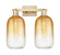 Arcadia Two Light Bath Vanity in Champagne Bronze (405|716-2W-CB-G482-7AM)