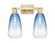 Arcadia Two Light Bath Vanity in Champagne Bronze (405|716-2W-CB-G480-6SB)